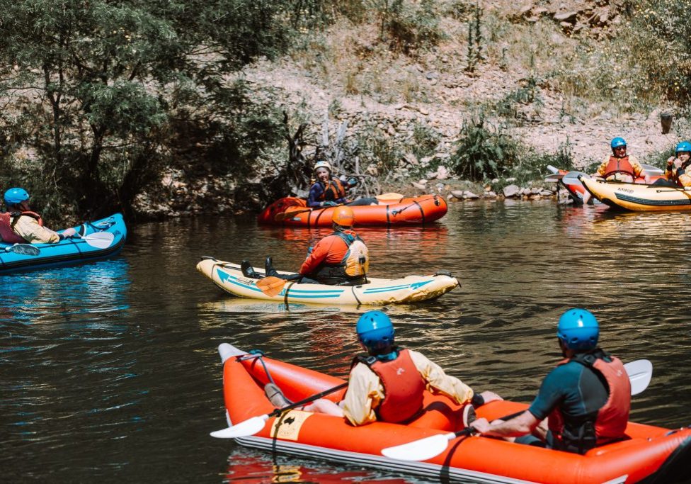 Rafting tour in the Ovens River